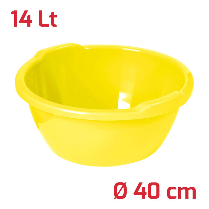 ЛЕГЕН 14Л КРЪГЪЛ RECA PLAST ЖЪЛТ