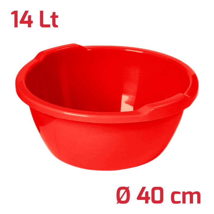 ЛЕГЕН 14Л КРЪГЪЛ RECA PLAST ЧЕРВЕН