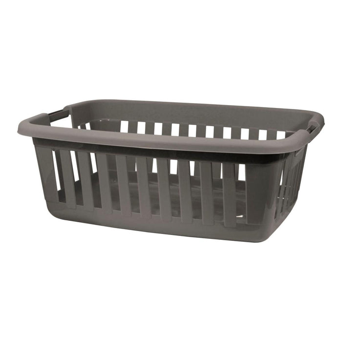 КОШ ЗА ПРАНЕ 65Л RECA PLAST СИВОКАФЯВ