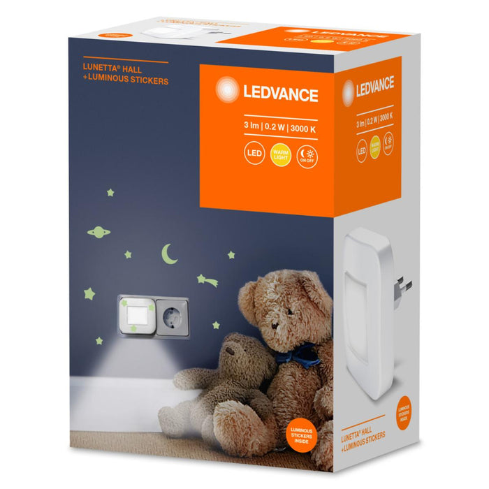 LED ЛАМПА ЗА КОНТАКТ СЪС СЕНЗОР ЗА СВЕТЛ