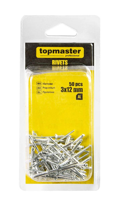 НИТОВЕ 3.0X12MM 50БР TMP