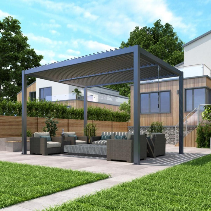 ПЕРГОЛА 3 X 4M LUXE АНТРАЦИТ