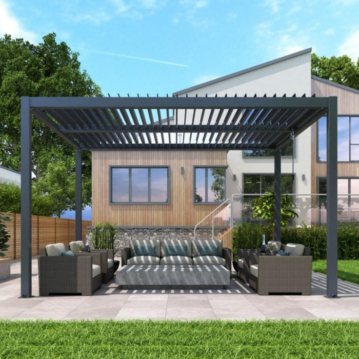 ПЕРГОЛА 3 X 4M LUXE АНТРАЦИТ