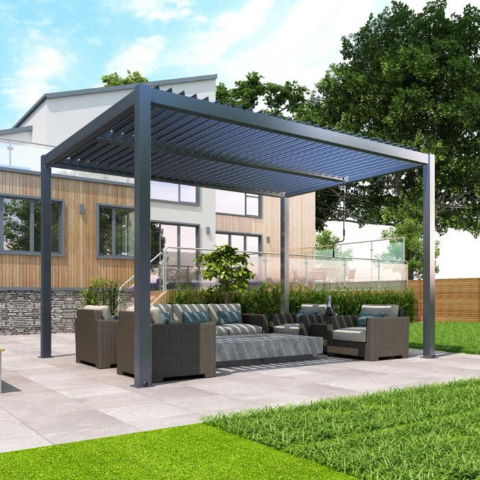 ПЕРГОЛА 3 X 4M LUXE АНТРАЦИТ