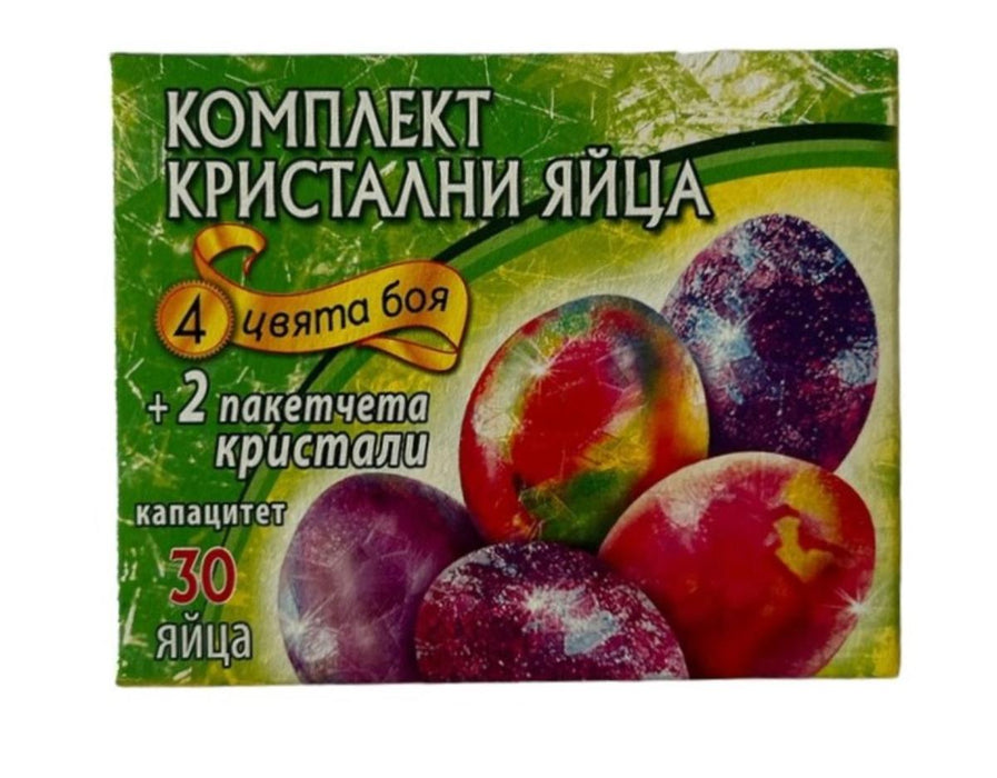 БОЯ ЗА ЯЙЦА 4 ЦВЯТА И КРИСТАЛИ
