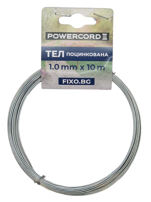 ТЕЛ ПОЦИНКОВАНА 1.0MM 10M