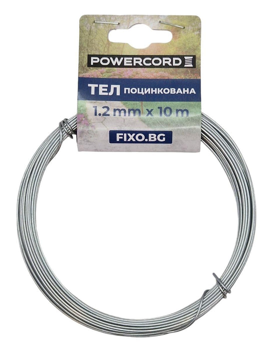 ТЕЛ ПОЦИНКОВАНА 1.2MM 10М