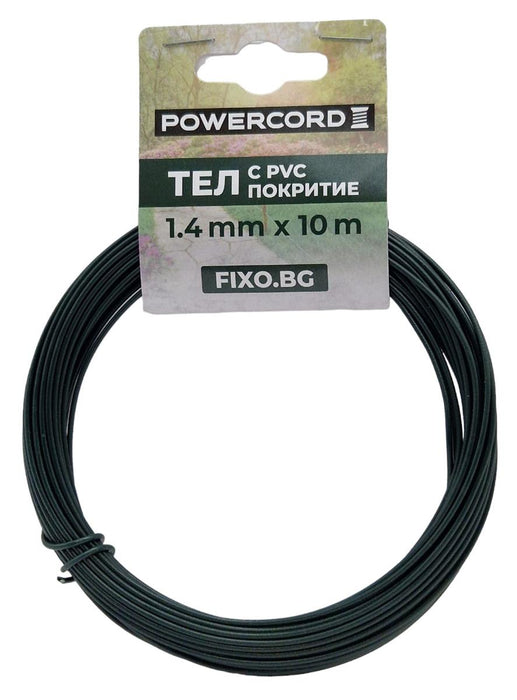 ТЕЛ PVC ПОКРИТИЕ 0.8*1.4MM РУЛО 10M