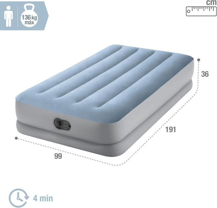 НАДУВАЕМ ДЮШЕК TWIN COMFORT 99Х191Х36 СМ
