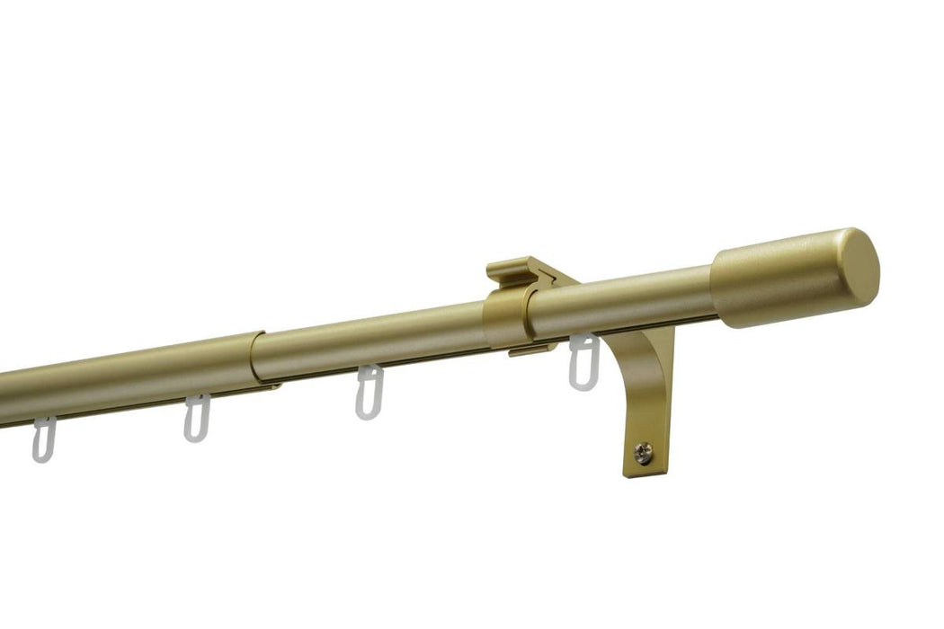 КОРНИЗ ТАСОС РАЗТЕГАЕМ 190-360 СМ ЗЛАТО
