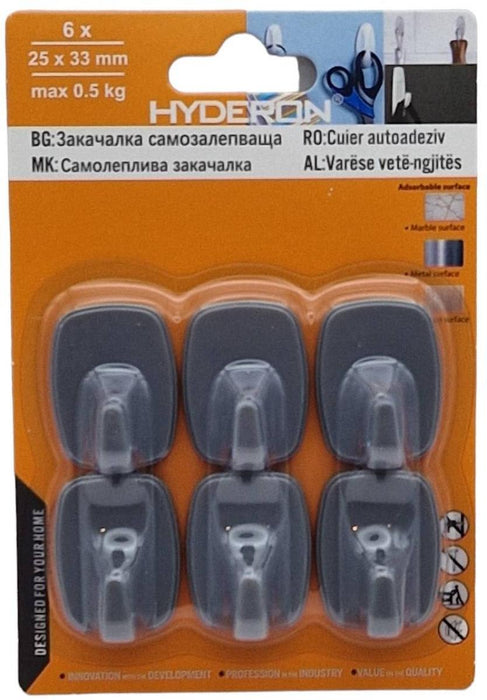 ЗАКАЧАЛКА HP-25 СИВА 25ММ 6БР