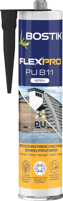 УПЛЪТНИТЕЛ ПУ FlexPRO 811 ЧЕРЕН 300МЛ