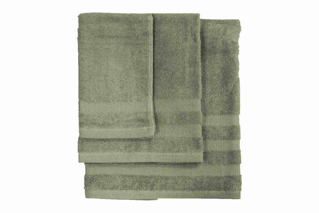 ПАМУЧНА КЪРПА ЗА ЛИЦЕ 50Х90 SENSIA GREEN