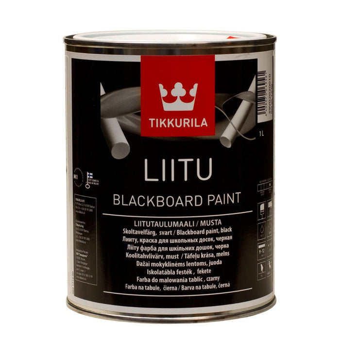БОЯ ЧЕРНА ДЪСКА LIITU ЧЕРНО 1 L