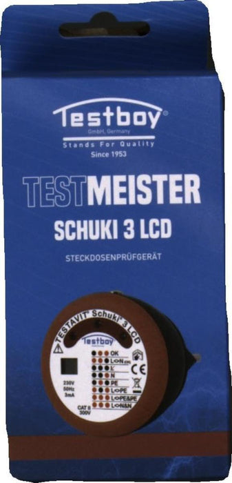 ТЕСТЕР ЗА КОНТАКТ TESTBOY SCHUKI 3 LCD