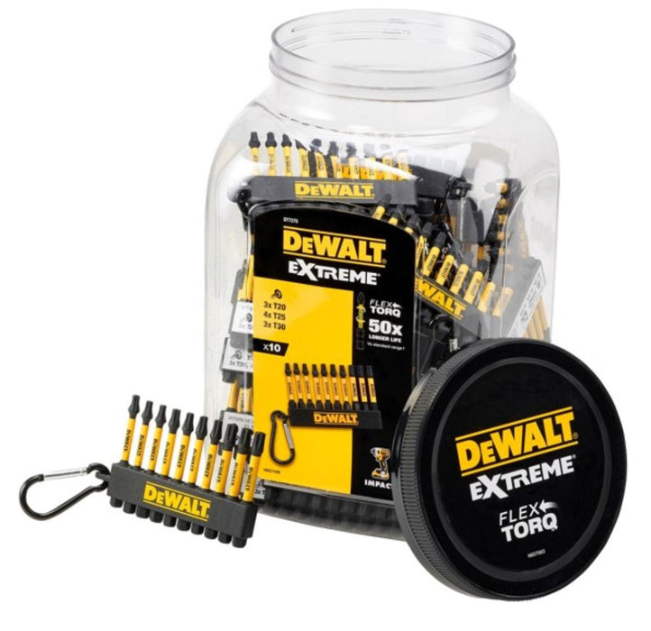 КОМПЛЕКТ УДЪЛЖЕНИ БИТОВЕ DeWALT DT7275QZ