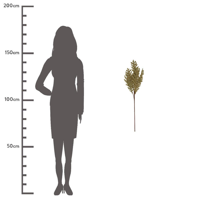 ИЗКУСТВЕНО ЦВЕТЕ 77Х22Х2 СМ БЕЖ