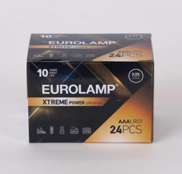 БАТЕРИИ АЛКАЛНИ EUROLAMP AAA 24 БР