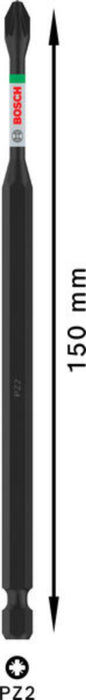 БИТ PZ2 150MM IMPACT BOSCH PRO