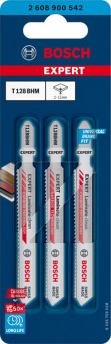 НОЖЧЕТА ЗА ДЪРВО T128BHM 3БР BOSCH EXPER
