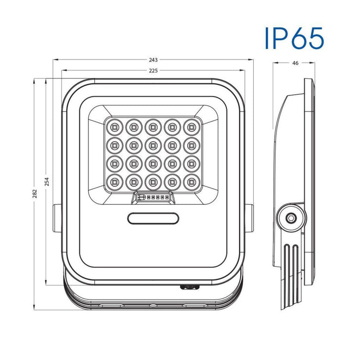 LED СОЛАРЕН ПРОЖЕКТОР HECTOR 100W 6400К