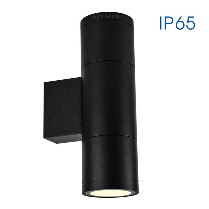 LED ТЯЛО BERGAMO ЧЕРНО 2X35W IP65