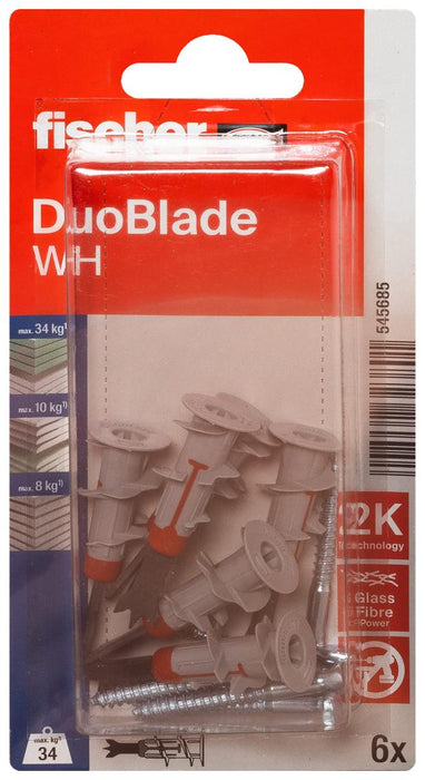 ДУОЛАЙН ДЮБЕЛ ГИПСОКАРТОН DUOBL WHKNV