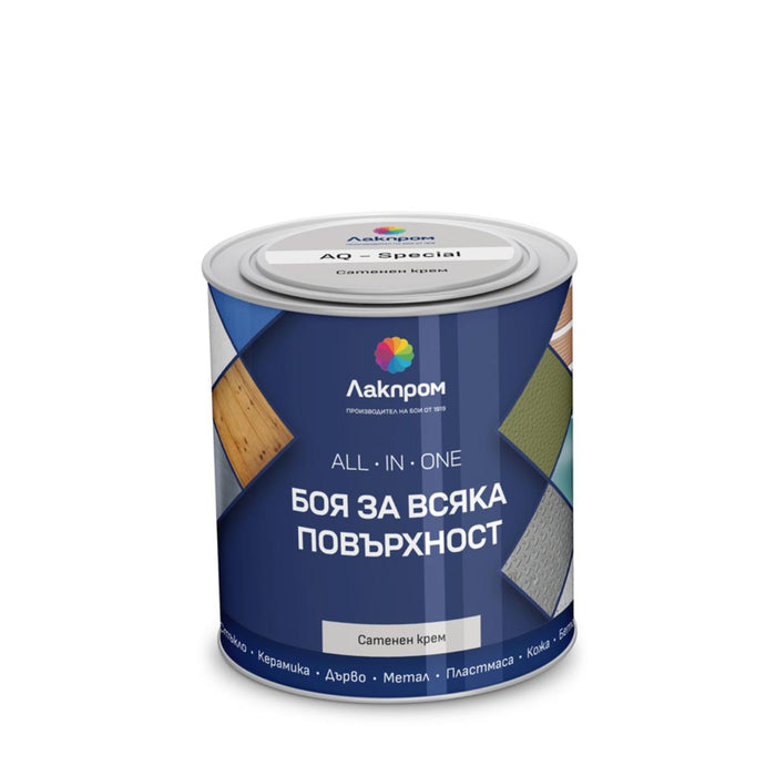ALL IN ONE PAINT САТЕНЕН КРЕМ МАТ 0.7L