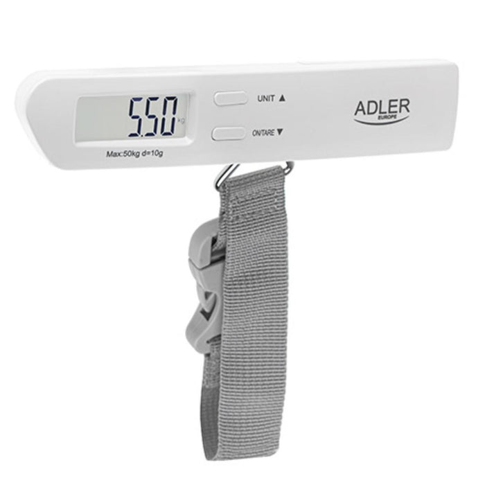 РЪЧЕН КАНТАР ADLER ДО 50КГ БЯЛ