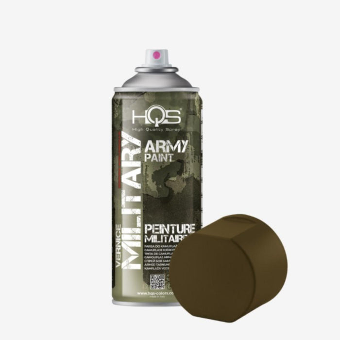 СПРЕЙ HQS ARMY КАМУФЛАЖ ЗЕЛЕНО КАКИ МАТ
