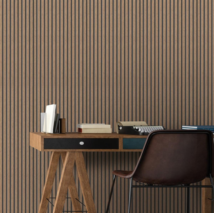 ДЕКОРАТИВЕН ПАНЕЛ МДФ ДЪБ ЛАМЕЛО 5БР
