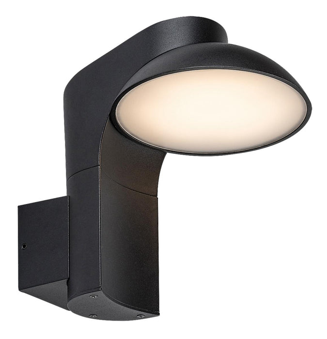 ВЪНШЕН АПЛИК WENGEN LED 12W H19CM ЧЕРНО