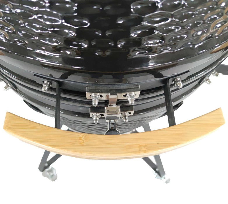 КЕРАМИЧНО БАРБЕКЮ KAMADO BLACK 60CM