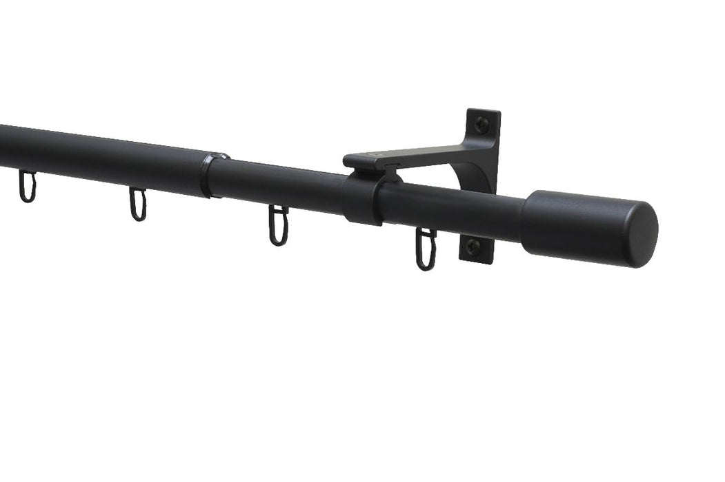 КОРНИЗ ТАСОС РАЗТЕГАЕМ 190-360 СМ ЧЕРЕН