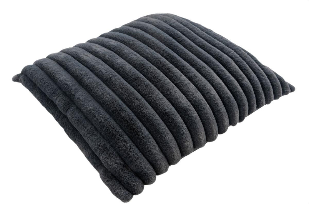 ВЪЗГЛАВНИЦА PLUSH 45/45СМ ГРАФИТ