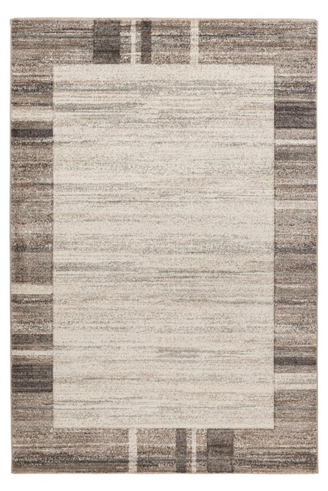 КИЛИМ TRENDY CARVING 200/290СМ ТЪМНО БЕЖ