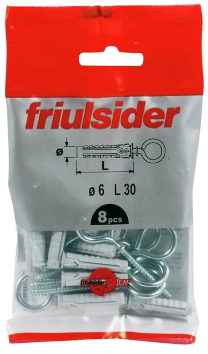 ДЮБЕЛ С КУКА-О FM 6Х30 8БР
