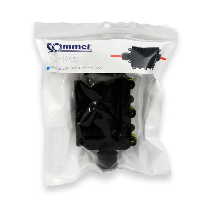 РАЗКЛОН.КУТИЯ 135X70X40ММ 2ЩУЦЕРА COMMEL