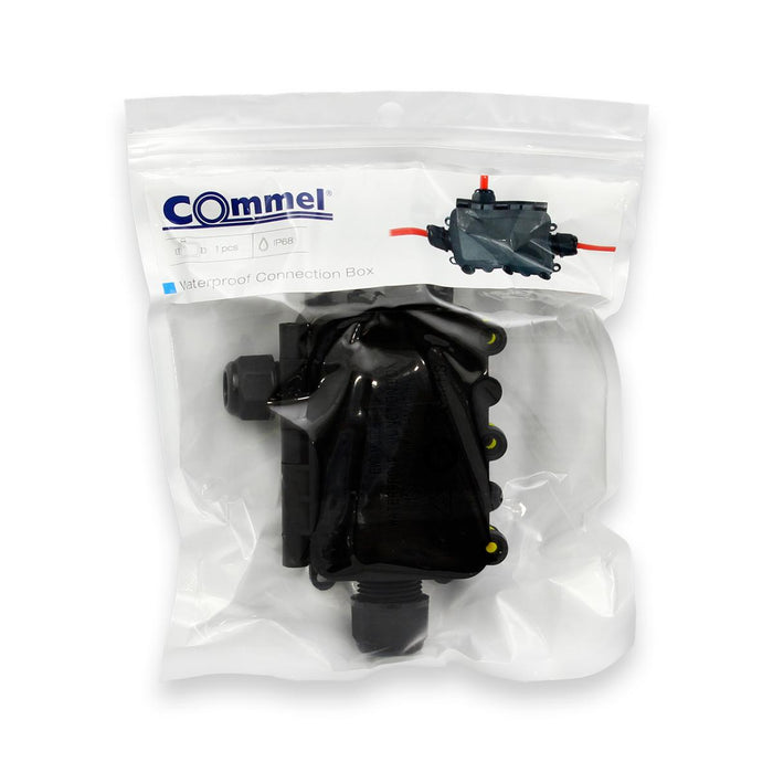 РАЗКЛОН.КУТИЯ 135X80X40ММ 3ЩУЦЕРА COMMEL