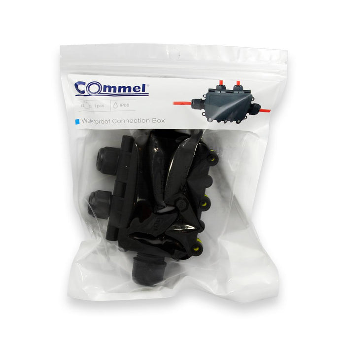 РАЗКЛОН.КУТИЯ 135X80X40ММ 4ЩУЦЕРА COMMEL