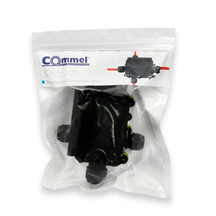 РАЗКЛОН.КУТИЯ 135X100X40ММ 4ЩУЦЕР COMMEL