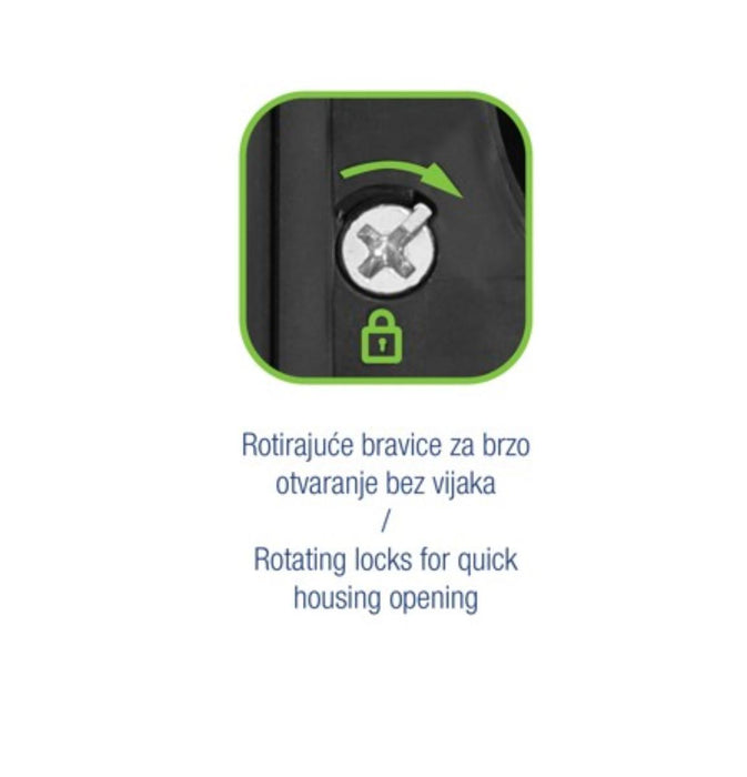 ДЕВИАТОРЕН КЛЮЧ IP55 АНТРАЦИТ COMMEL