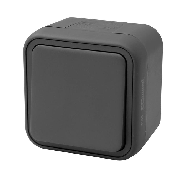 ДЕВИАТОРЕН КЛЮЧ IP55 АНТРАЦИТ COMMEL