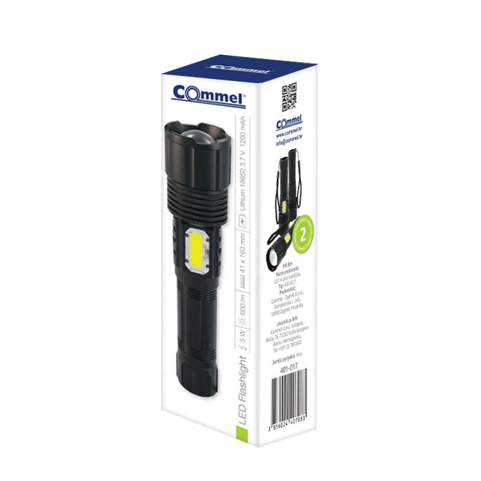 ФЕНЕРЧЕ LED 5W 600LM COMMEL
