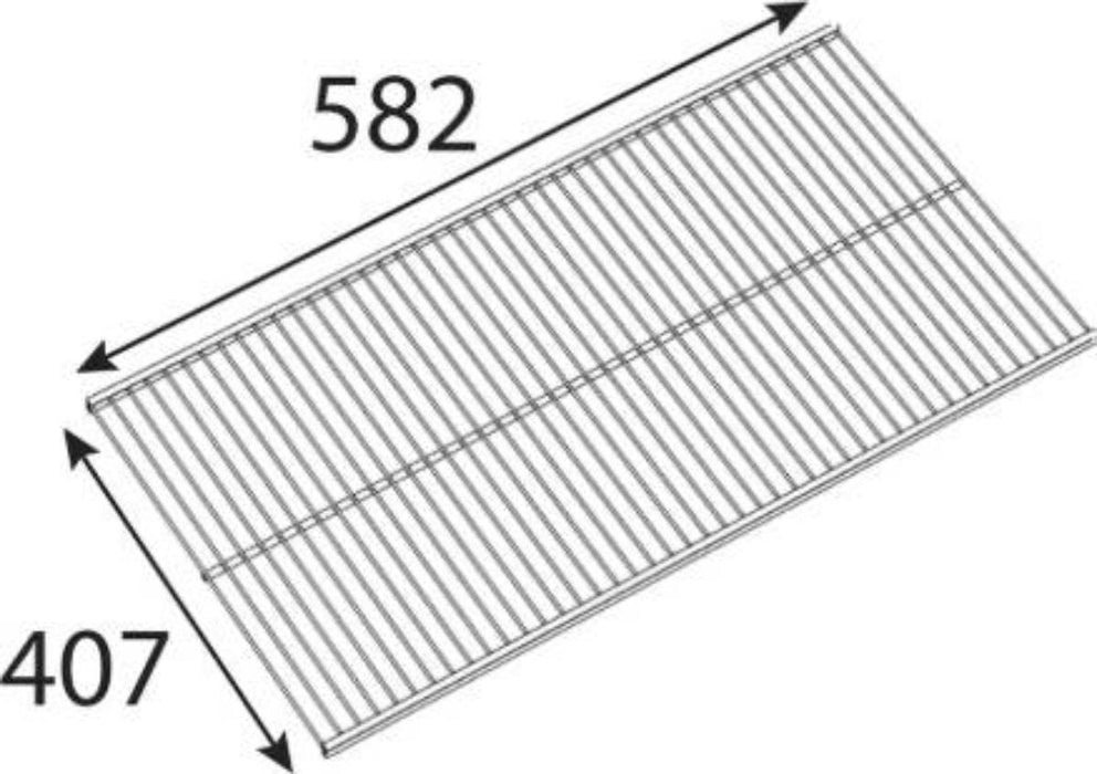 МРЕЖЕСТ РАФТ ARWA600 582Х407 БЯЛА