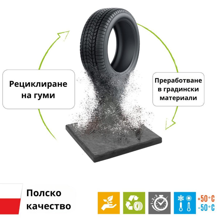 ДЕКОРАТИВНА ГРАДИНСКА СТЪПКА 30Х30СМ