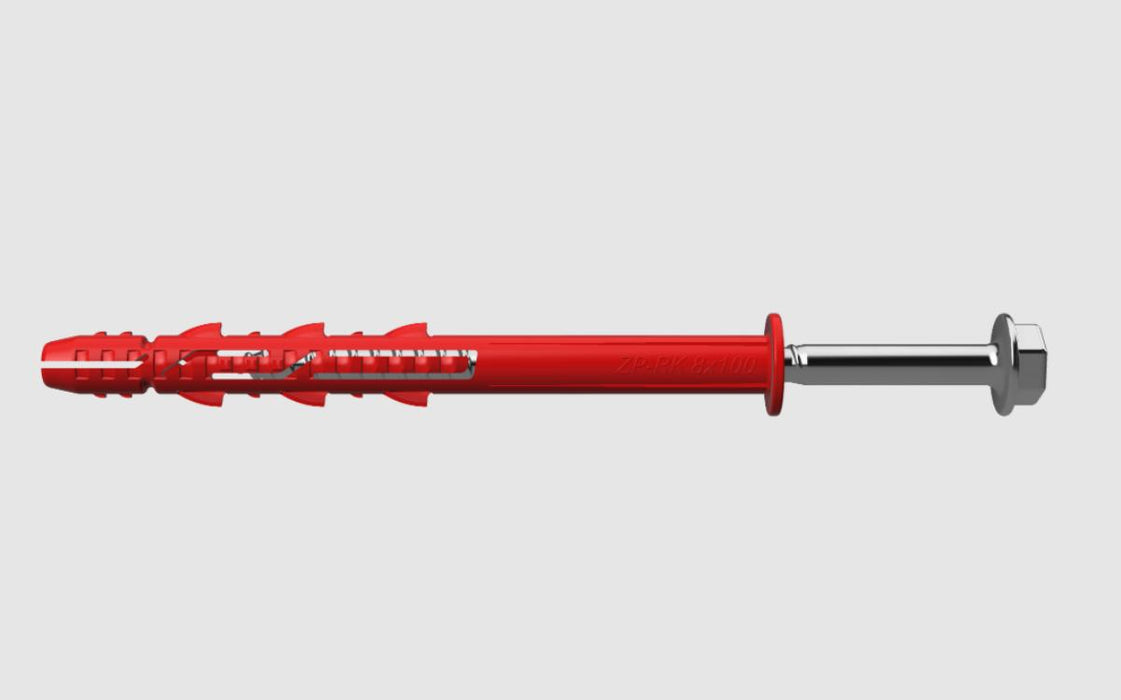 РАМКОВ ДЮБЕЛ С ВИНТ ZP-RKSW10 8X60 50БР