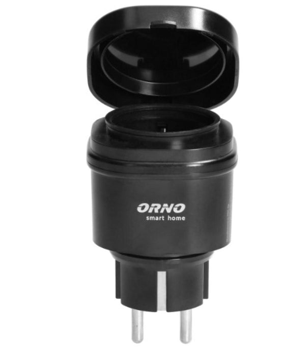 WI-FI КОНТАКТ ШУКО IP44 ORNO ЧЕРЕН