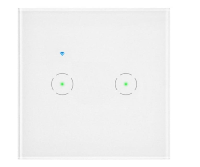 ДВУПОЛЮСЕН КЛЮЧ TUYA SMART WI-FI БЯЛ
