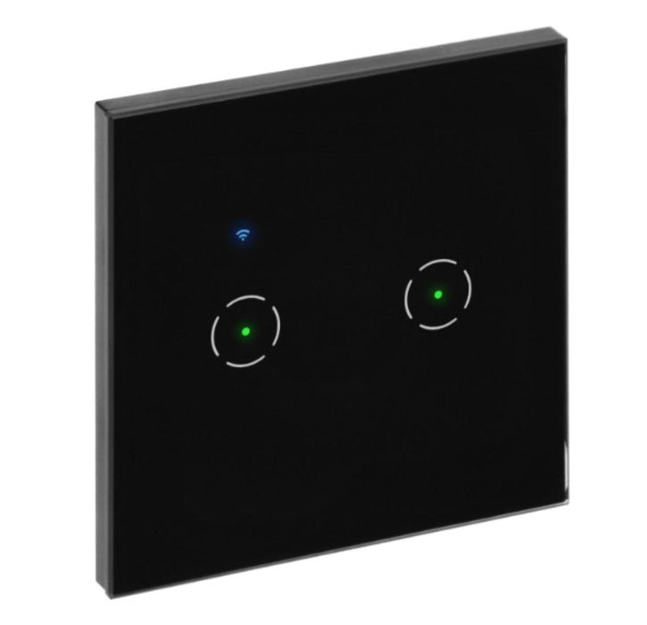 ДВУПОЛЮСЕН КЛЮЧ TUYA SMART WI-FI ЧЕРЕН